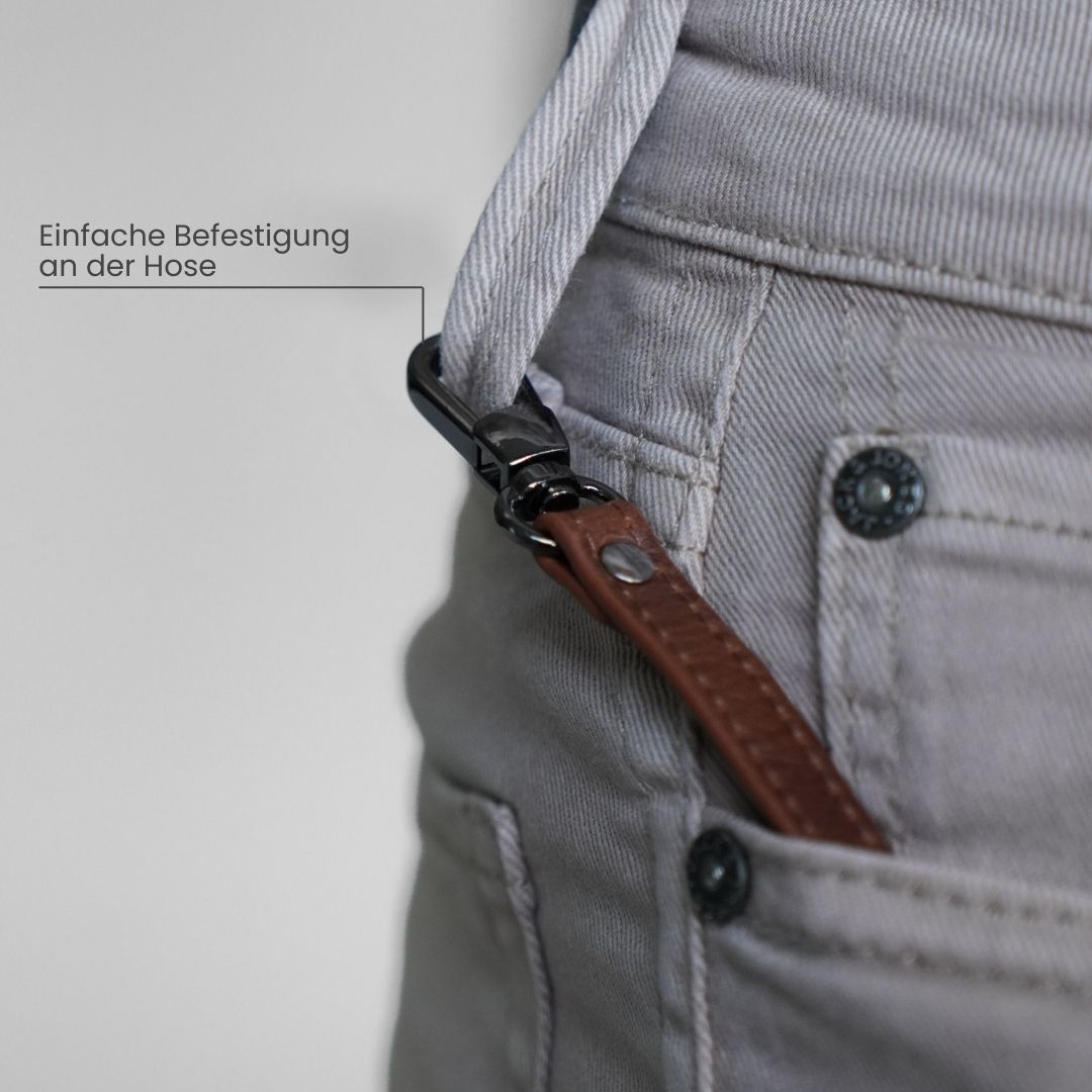 Leder Sicherheitskette