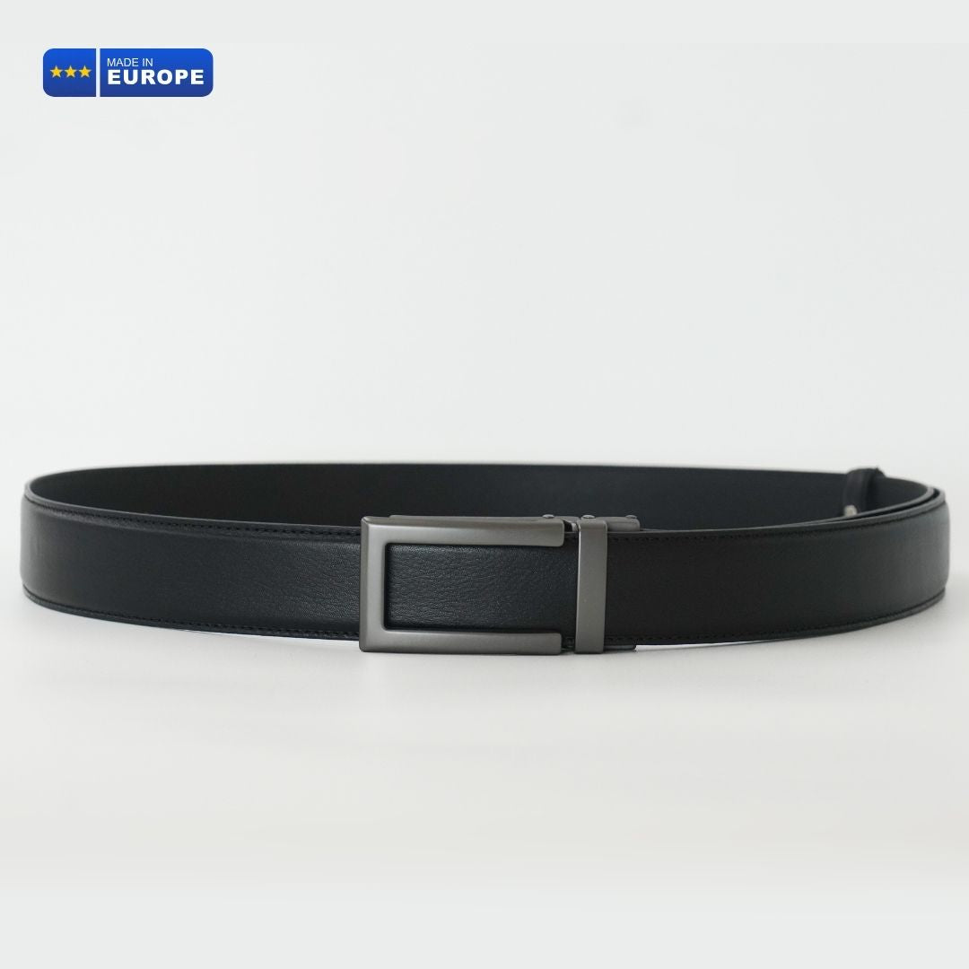 SALE: BROSHIELD® - Automatik Gürtel ohne Löcher – Hochwertiger Echtledergürtel für Herren