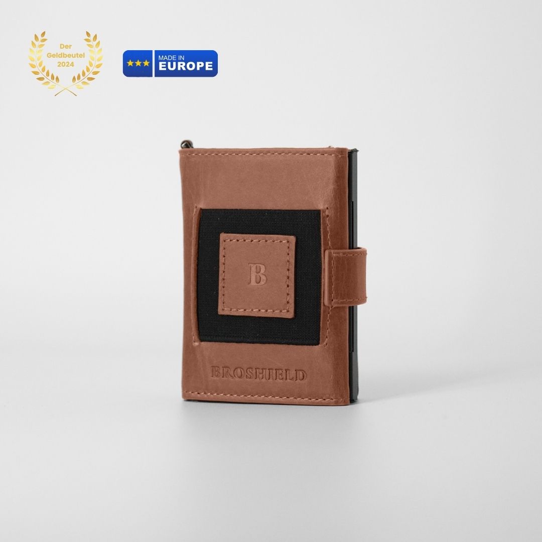 BROSHIELD® - Genuine leather wallet for ultimate flexibility